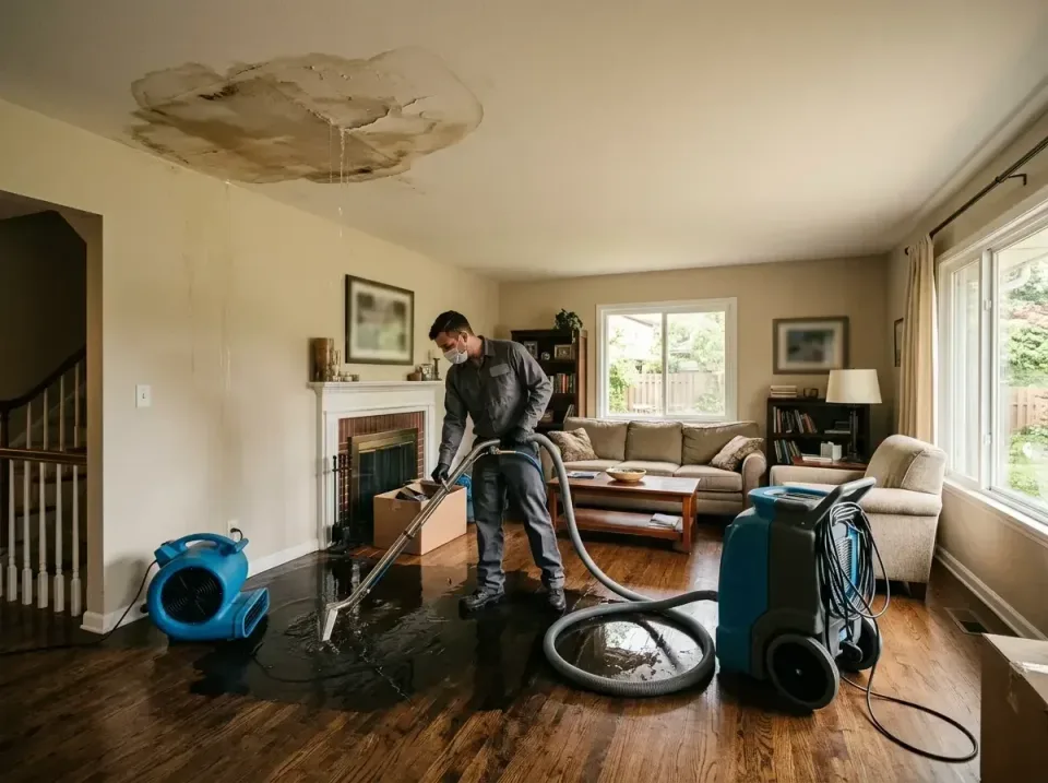 attic-pipe-burst-ceiling-drip-008 — frequently asked questions, Water Damage Restoration & Carpet Care in Ruston, LA